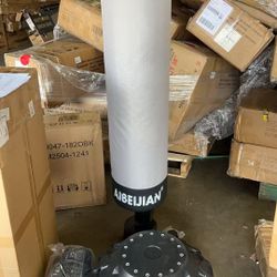 Smart punching bag with two pair of boxing gloves $130