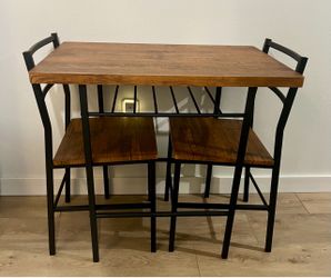 Table and chairs