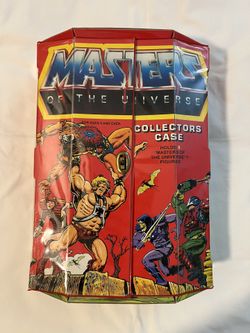 1984 Mattel Masters Of The Universe He Man Collectors Case