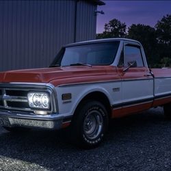 1958 To 1972 GMC Pickup Truck Glass LED Headlight