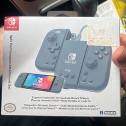 Hori Split Pad With Attachment For The Nintendo Switch ( Not Compatible With The Switch Unless Docked And Connected With Attachment)