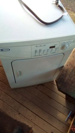Apartment size Maytag dryer