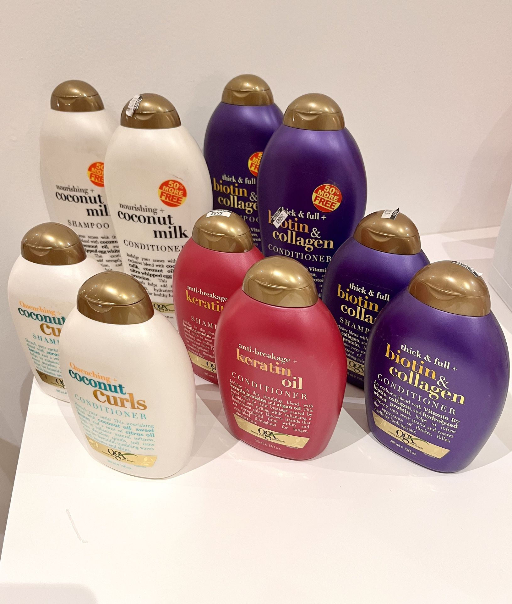 hybrid Alabama risiko Brand New OGX Shampoo + Conditioner Hair Care Products for Sale in New  York, NY - OfferUp