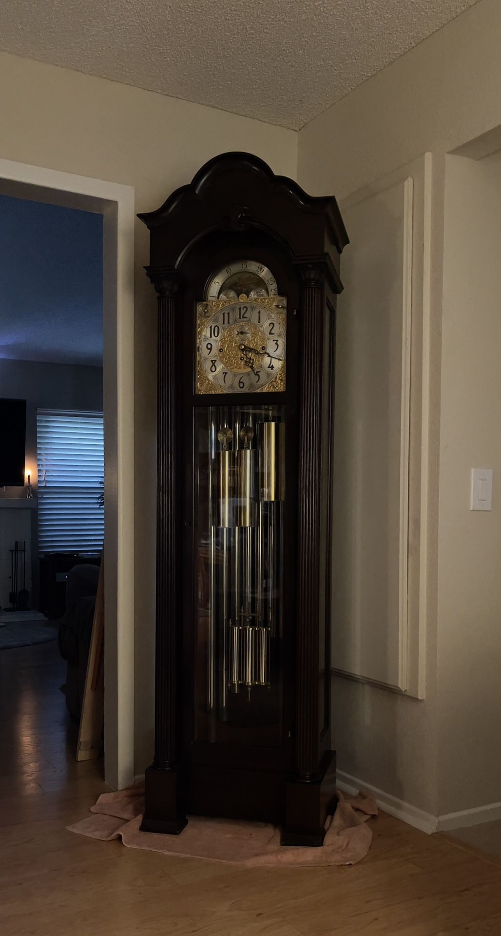1915 Herschede Hall Clock