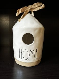 Rae Dunn Home Birdhouse 