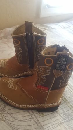 Botas para niño echas en mexico numero 12