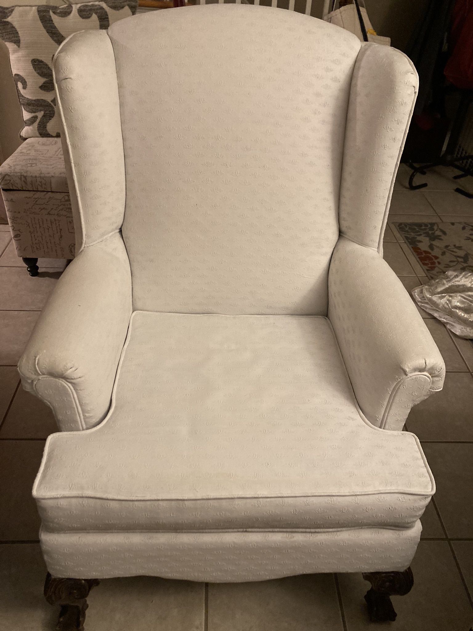 White chair