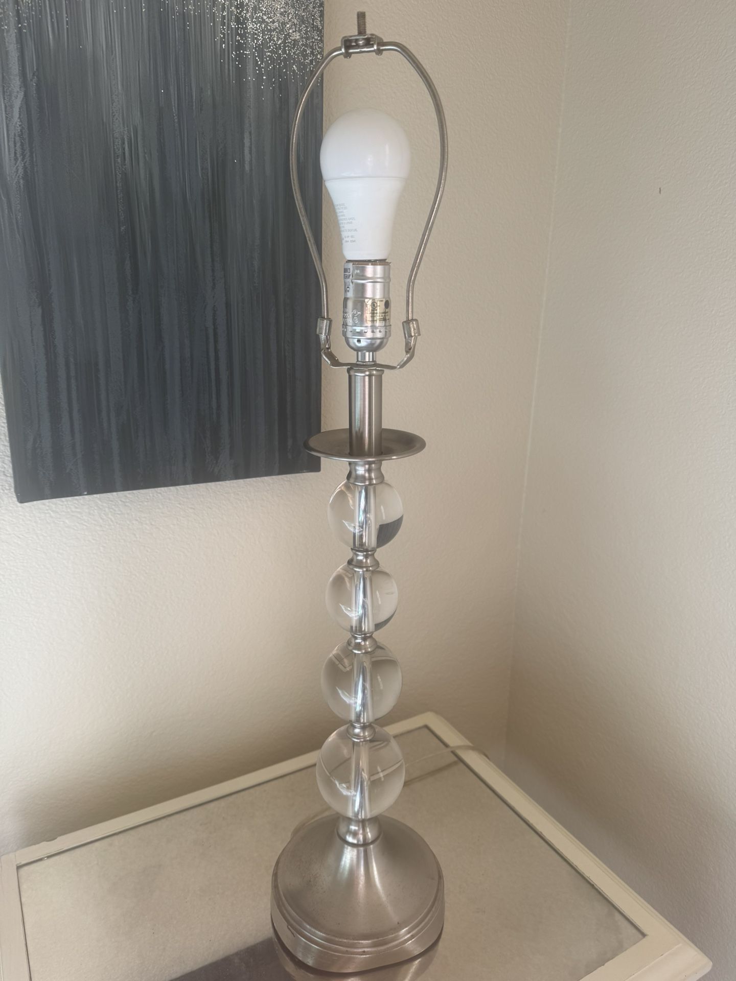 Crystal Glass Ball Lamp
