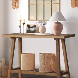 New In Box Farmhouse Console Table