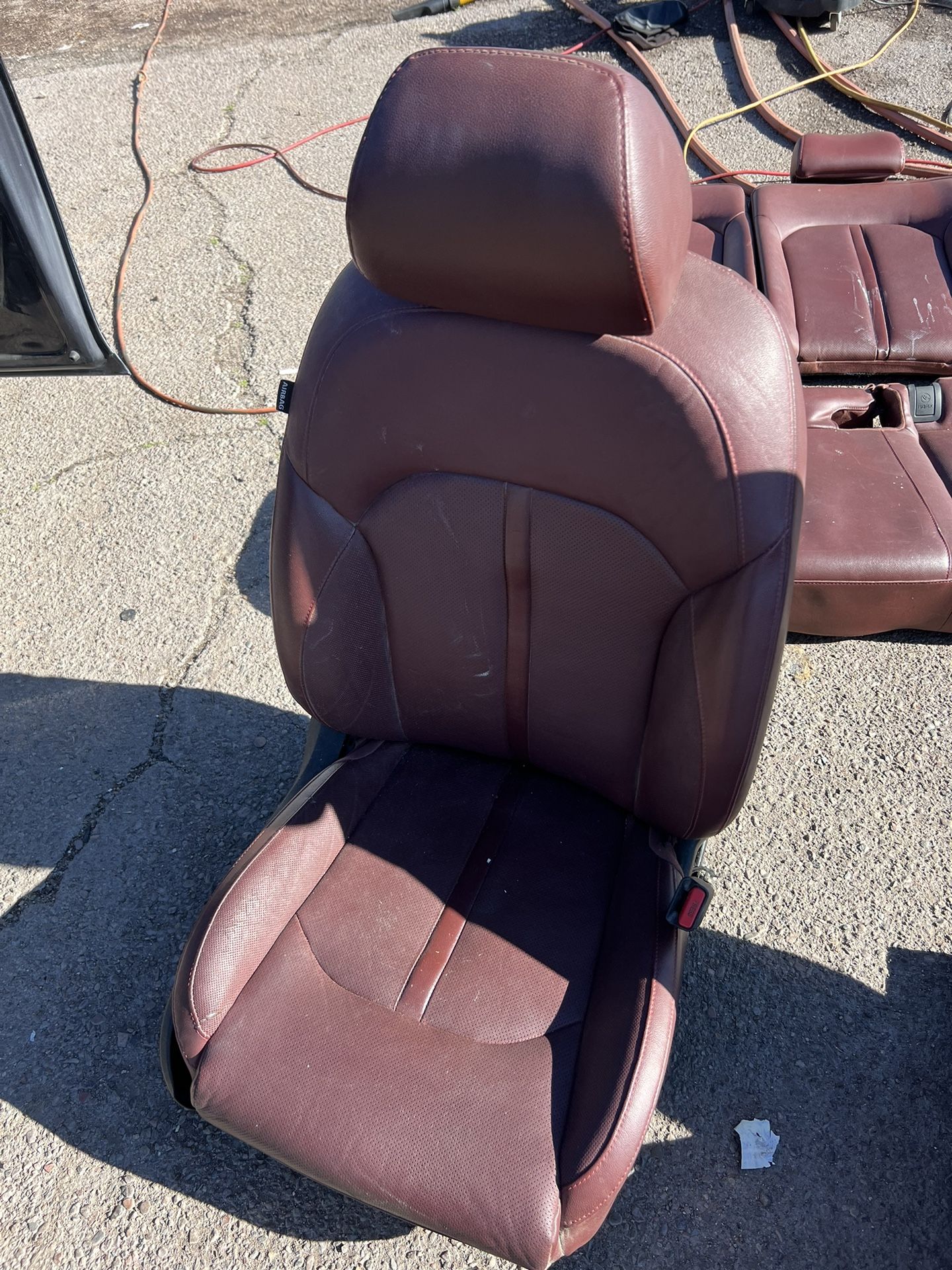2017 Kia Optima Red Seats