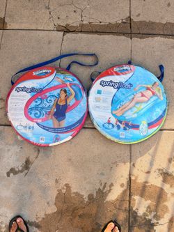 SwimWays Spring Float Pool Floats – Set of 2