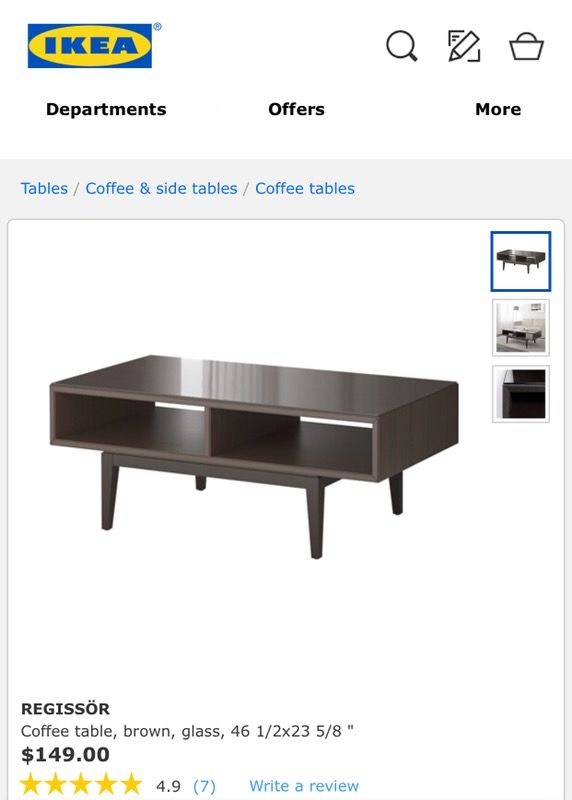 Ikea Coffee Table For In Lynn Ma Offerup 60sold