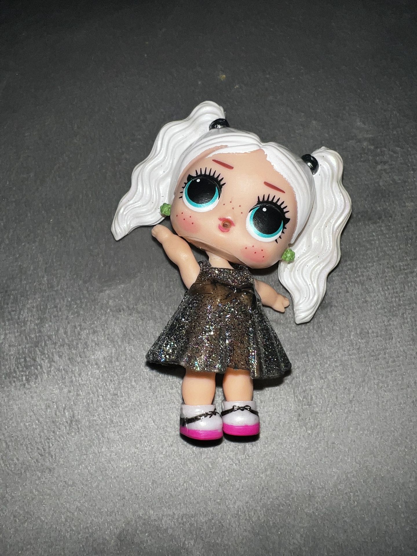 L.O.L. Doll Silver Glitz Surprise! Study Queen 3"Fashion Lol Doll