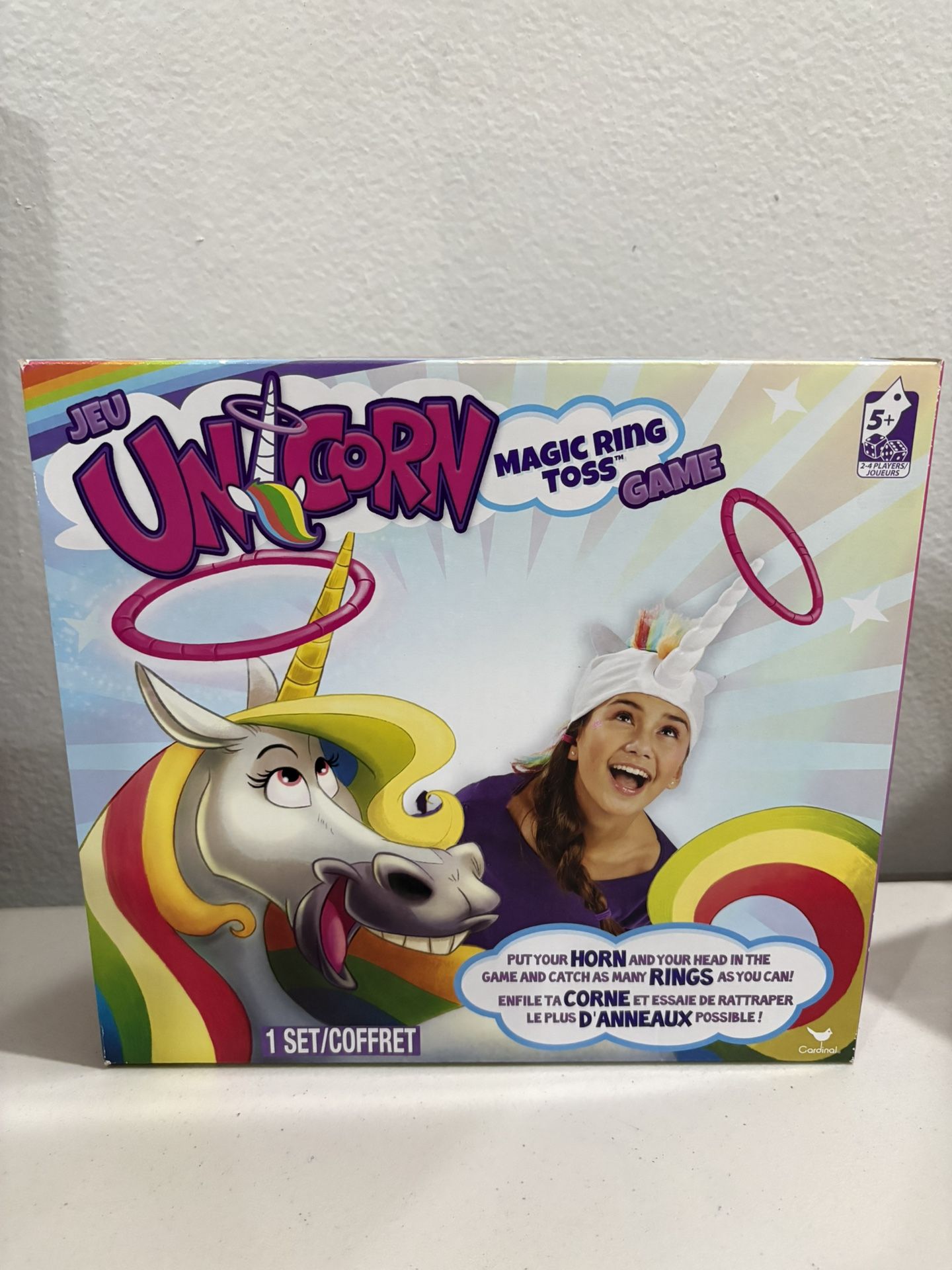 Brand New Unicorn Magic Ring Toss Game