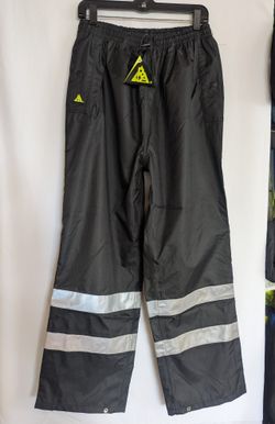 New Men's XL Waterproof Motorcycle Pants Rain Shell Cycling Biking Reflective REI Trek Harley Davidson Triumph Victory Alpine Star 