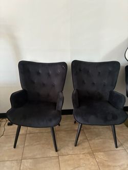 Velvet chairs