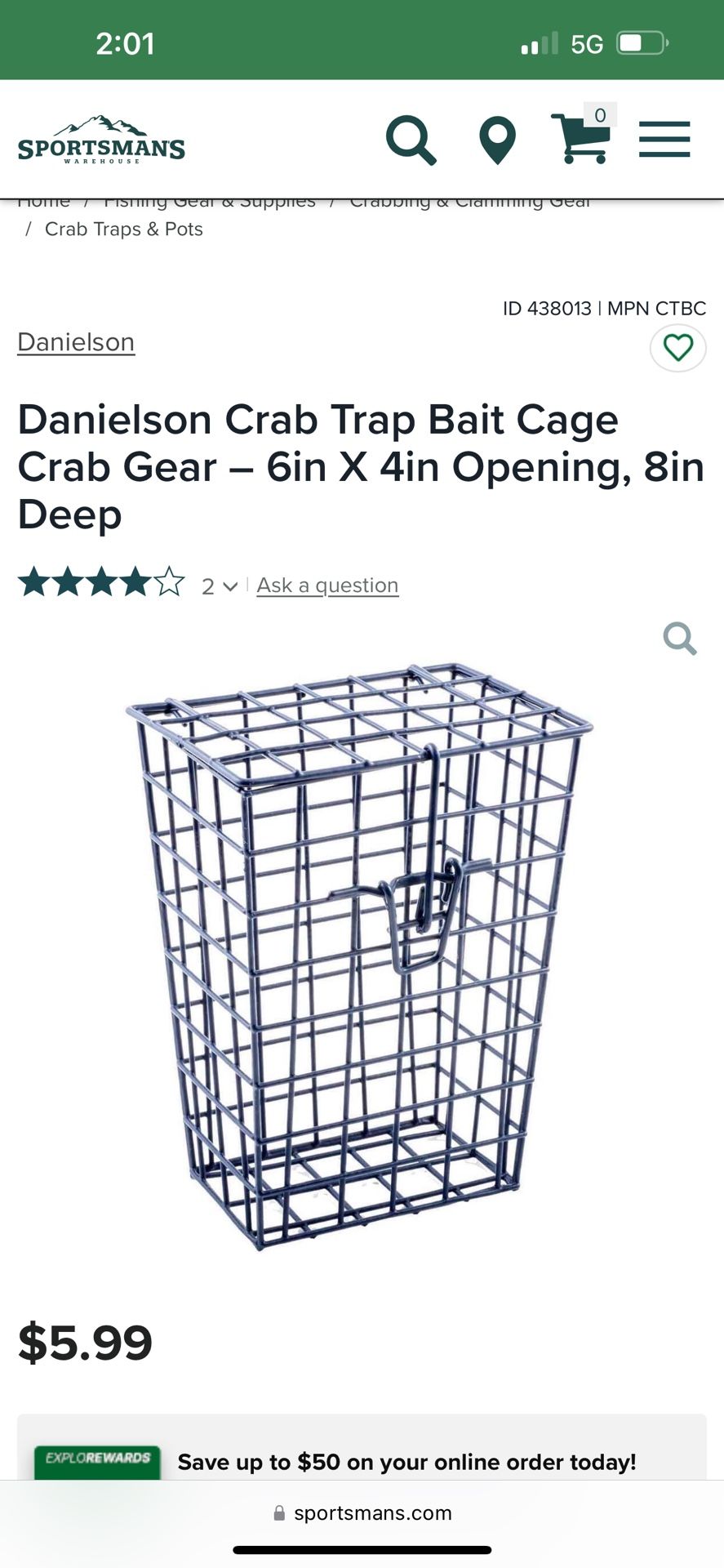 Bait Cage
