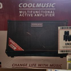 120W Multifunctional Active Amplifier - Black