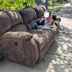 Free Powered Sofas And La Z Boy, On Curb Now