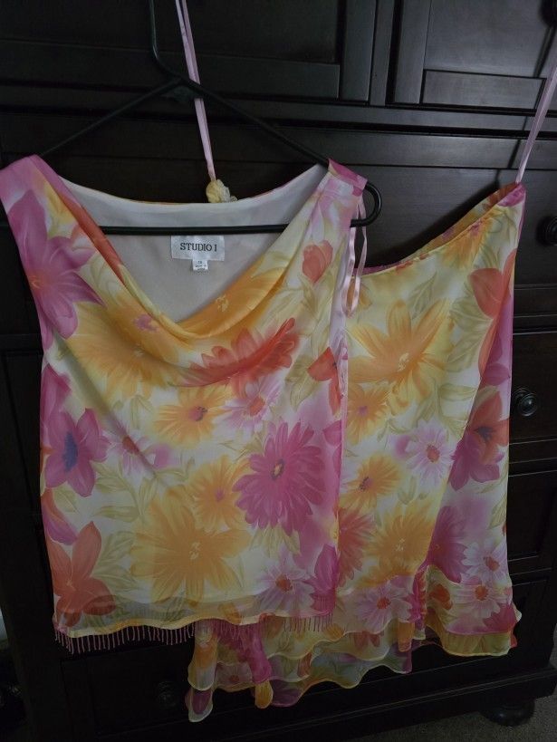 Beautiful Shirt and Skirt