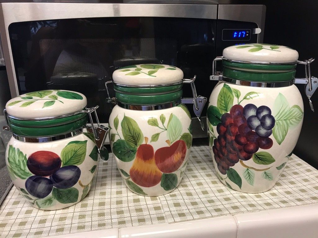 Kitchen Canisters set of 3