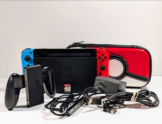 Nintendo Switch W/ Pokémon Let's Go Pikachu Bundle
