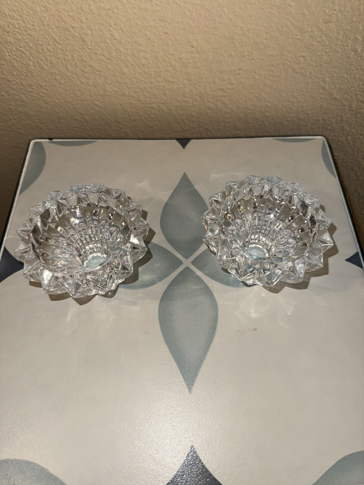 Crystal Candle Holders