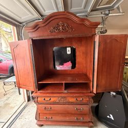 Real Wood Armoire