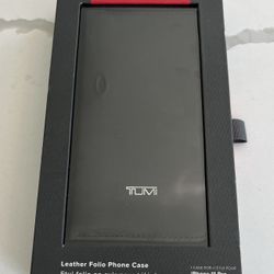 Tumi iPhone 11 Pro Leather Folio Phone Case NWOT