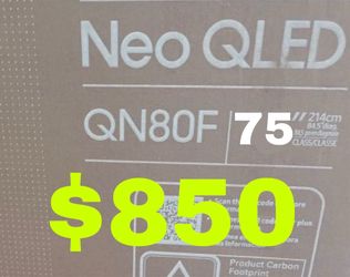 Samsung 75QN80F Neo QLED 4K TV – $850