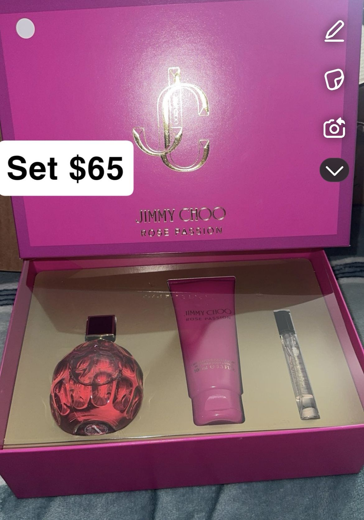 Jimmy Choo Rose Passion Gift Set