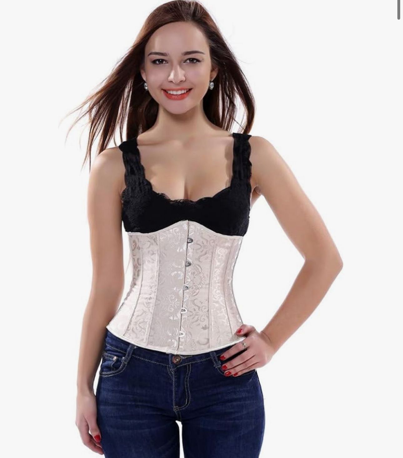 Large Halloween Costumes  Underbust Corset Top for Women Pirate Costume - Corsets/ Cosplay Theme Party 