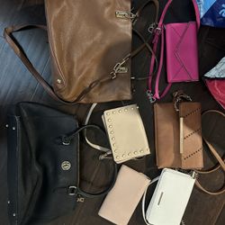 Lot Of Handbags 