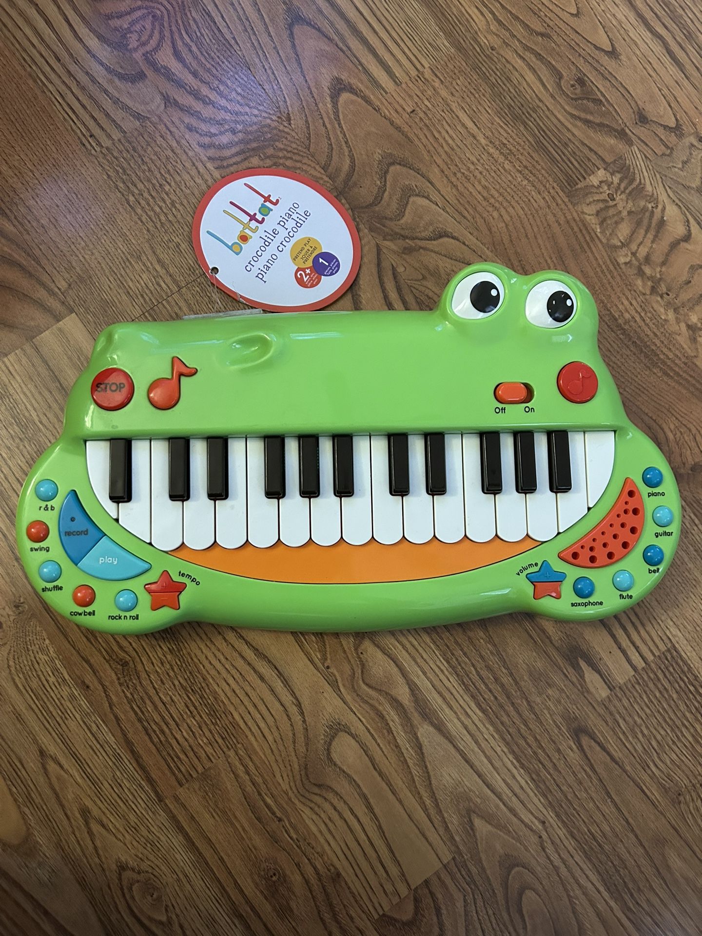 Alligator Piano Toy