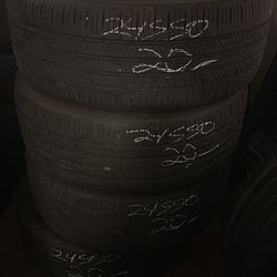 Set of 245/50/20 Hankook