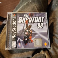 Two Playstation Games NBA Shoot Out 98 And NHL97