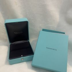 New Tiffany & co Earring Box 