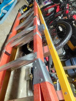 Leans are X5 extension ladder