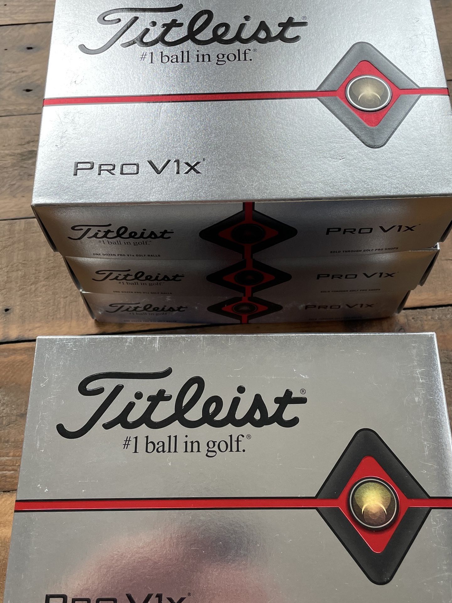 Brand New Titleist Prov1x Golf Balls