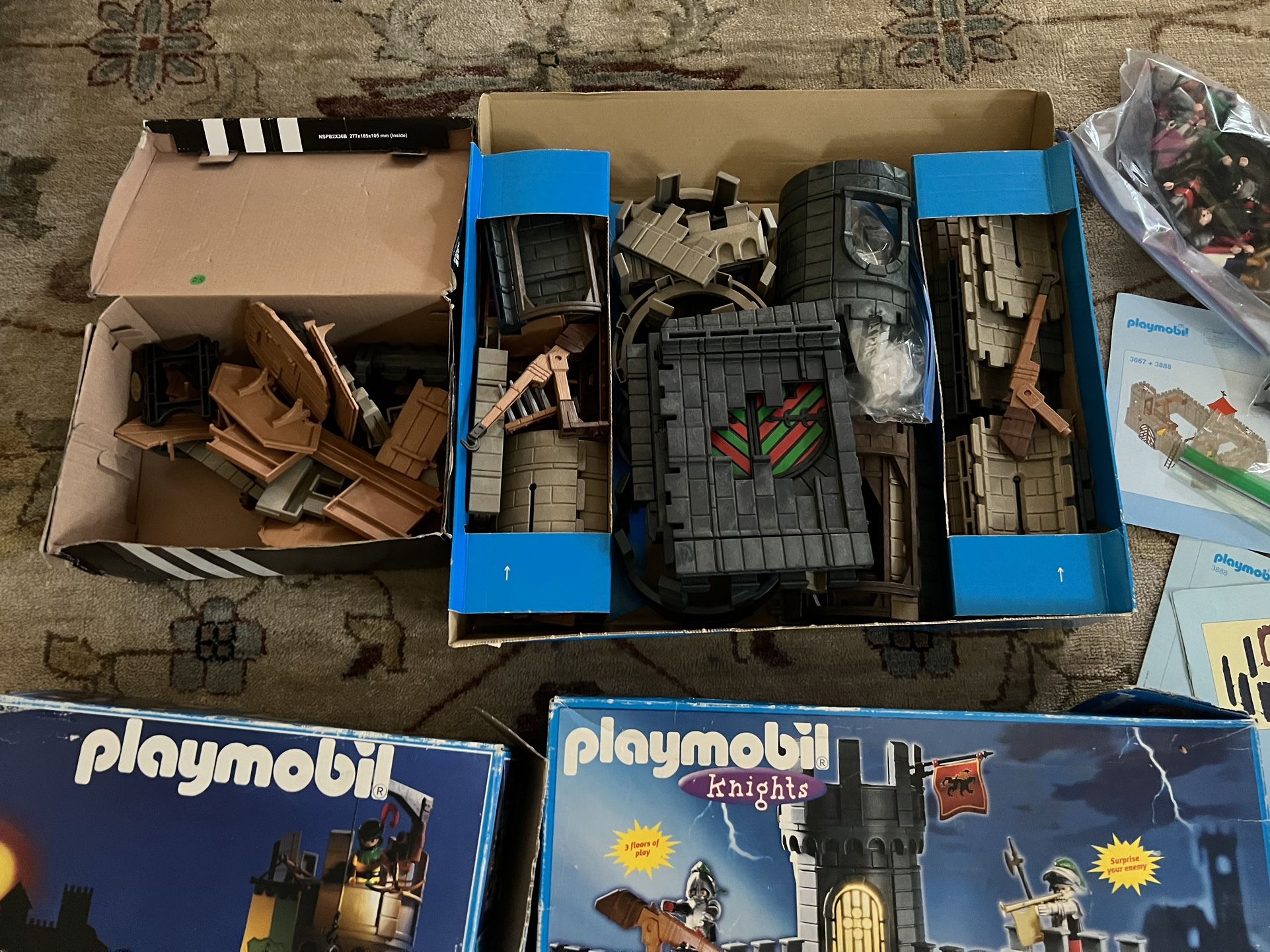 Playmobile Knights And Castle Two Sets