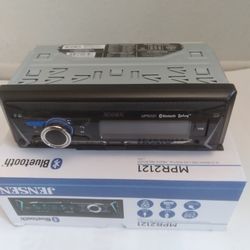 JENSEN DIGITAL MEDIA RECEIVED BLUETOOTH USB AUX 200  WATTS 3 PAIRS RCA OUTPUT NOT CD PLAYER ( BRAND NEW PRICE IS LOWEST INSTALL NOT AVAILABLE  )