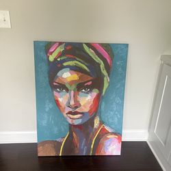 Abstract Painting Of Woman