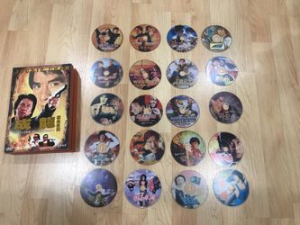 Jackie chan . 20 DVD Chinese versions