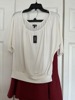 There Is Two Pieces A Brand new Shirt In Size XS & A Brand New Skirt In Size 4 Both For $30 Total 