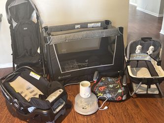 Baby playpen and. More