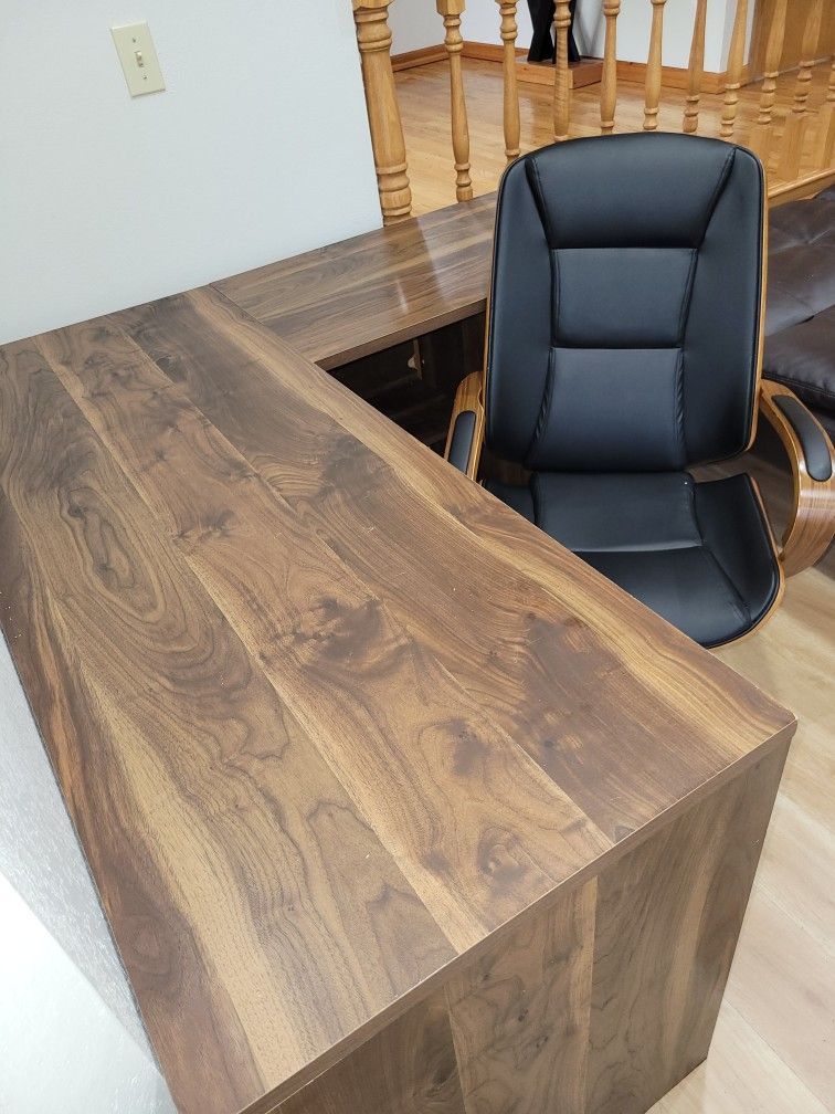 Work desk with matching chair mid century modern