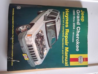 Haynes Jeep Grand Cherokee Repair Manual 1993–2004