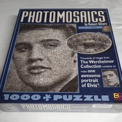 Photomosaics ELVIS 1000 Piece Puzzle New