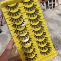 10 Piece Eyelashes 