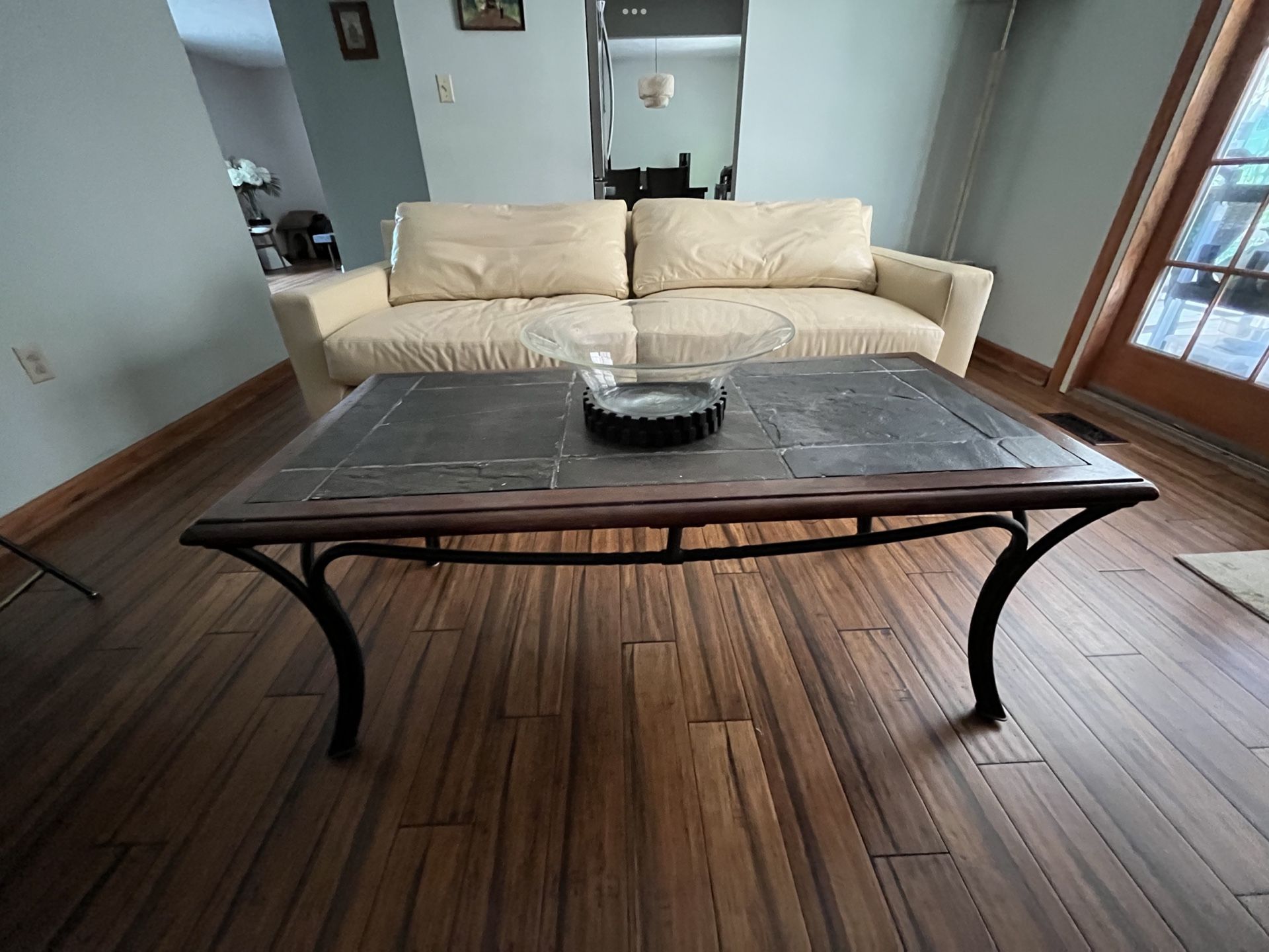 Stone Tile Coffee Table